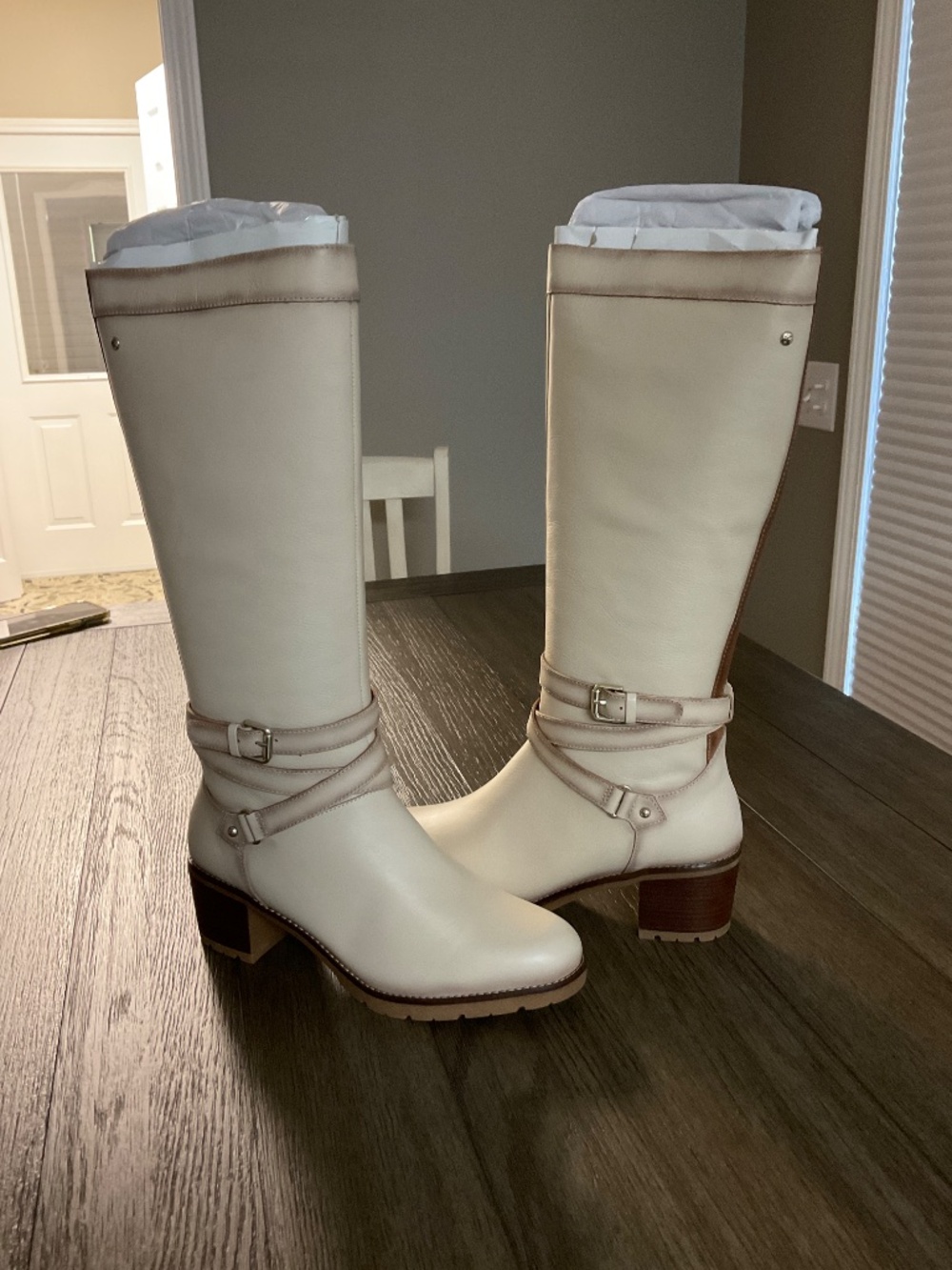 Pikolinos Women’s Marfil Leather Knee High Boot Sz 10 New with Tags - Picture 2 of 8